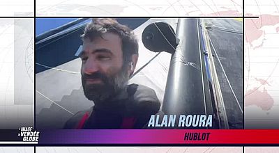 L’image du jour du Vendée Globe du 9 Janvier : Alan Roura nous dévoile les secrets du gréement !