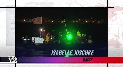 L’image du jour du Vendée Globe du 4 Février : Isabelle Joschke boucle son tour du monde !