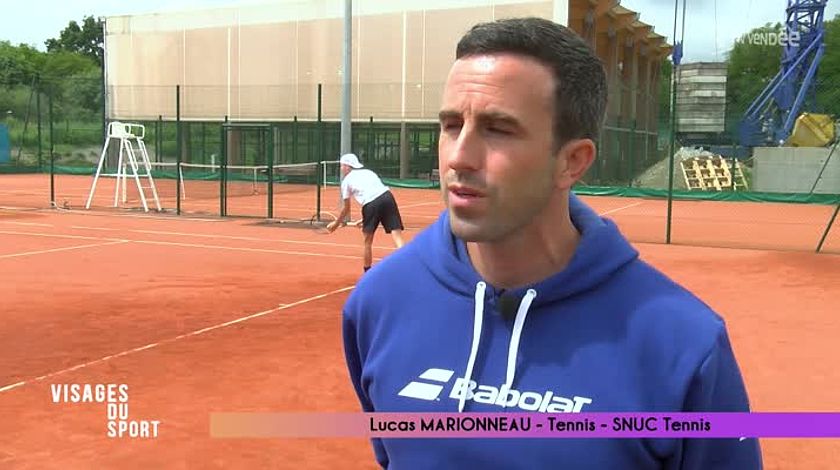 video | Visages du Sport - Lucas MARIONNEAU - SNUC Tennis