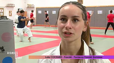 video | Visages du Sport - Lola COCHARD - Karaté combat