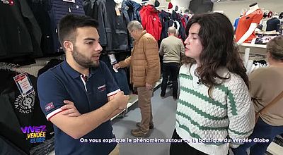 Vivez la Vendée : On vous explique le phénomène autour de la boutique du Vendée Globe