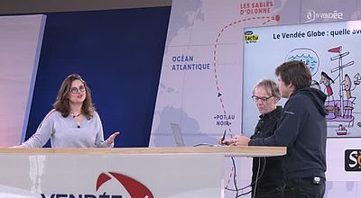 Les Sables d'Olonne : La fin du Vendée Globe junior du 10e Vendée Globe