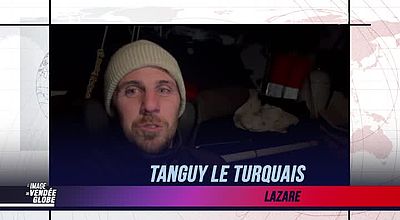 L’image du jour du Vendée Globe du 3 Février : Tanguy Le Turquais à bout de forces !