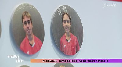 video | Visages du Sport - Axel BOSSIS - Tennis de Table