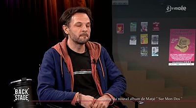 Backstage - Sortie du nouvel album de Matjé «Sur Mon Dos»