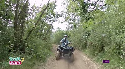 Tongs ou baskets ? Quad avec Mecamax