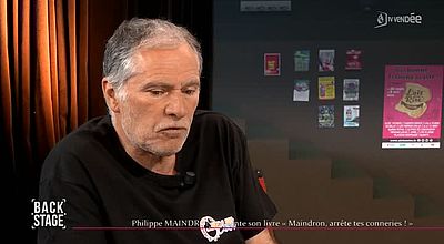 video | Backstage - Philippe MAINDRON présente son livre « Maindron, arrête tes conneries ! »